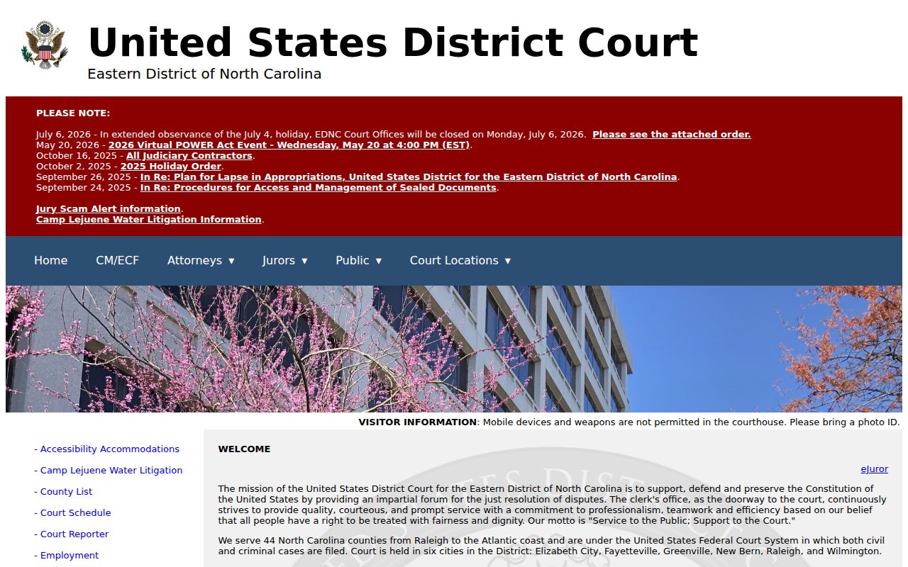 Greene County court records Eastern District federal court source