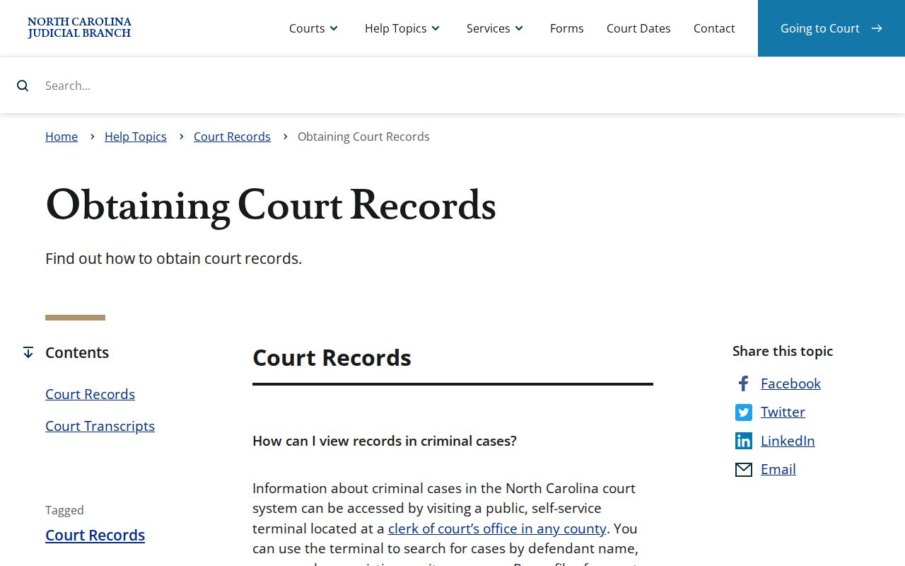 Greene County court records public terminal guidance